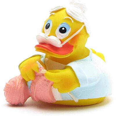 Duckshop I Paperella di gomma della nonna I Paperella di gomma L: 9,5 cm Duckshop I Paperella di gomma della nonna I Paperella di gomma L: 9,5 cm