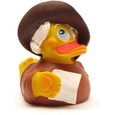 Duckshop Papera di gomma Goethe Anatra de goma L: 7,5 cm Duckshop Papera di gomma Goethe Anatra de goma L: 7,5 cm