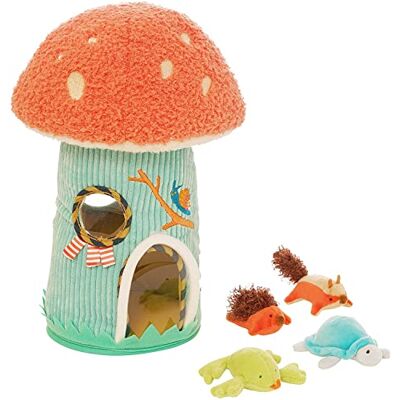 Manhattan Toy Toadstool Cottage Peluche Fill & Spill Baby & Toddler Activity Toy, Multicolore Manhattan Toy Toadstool Cottage Peluche Fill & Spill Baby & Toddler Activity Toy, Multicolore