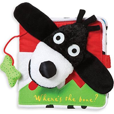 Manhattan Toy Where's the Bone Libro morbido per bambini (Inglese) Manhattan Toy Where's the Bone Libro morbido per bambini (Inglese)