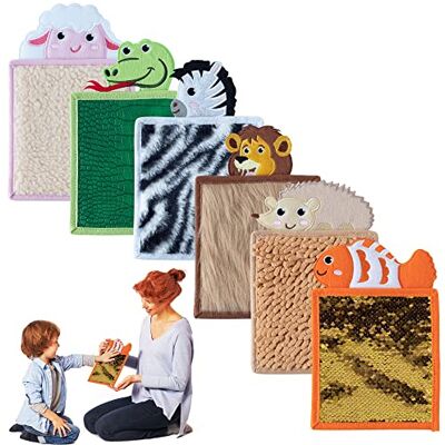 ODOXIA Piastrelle Sensoriali per Bambini Tappetini Sensoriali per Bambini Autistici Esplorazione Multisensoriale Sensory Mats (Animal) ODOXIA Piastrelle Sensoriali per Bambini Tappetini Sensoriali per Bambini Autistici Esplorazione Multisensoriale Sensory Mats (Animal)