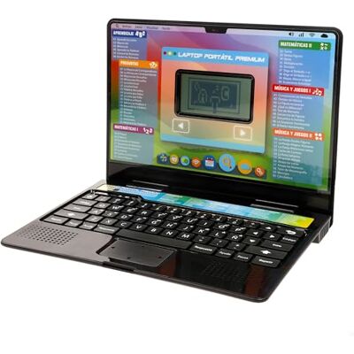 winfun Computer Portatile per Bambini, Schermo LCD Luminoso, Spagnolo e Inglese, Giochi, Musica, Lettere e Parole, 60 attività, Giochi per Bambini, Giocattolo educativo, Giocattoli per Bambini di 4 winfun Computer Portatile per Bambini, Schermo LCD Luminoso, Spagnolo e Inglese, Giochi, Musica, Lettere e Parole, 60 attività, Giochi per Bambini, Giocattolo educativo, Giocattoli per Bambini di 4