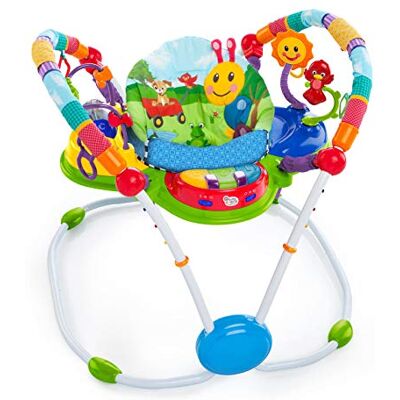 Baby Einstein , Centro Attività Neighborhood Friends, Stazione Gioco Saltellante con Luci e musica, 6 mesi + Baby Einstein , Centro Attività Neighborhood Friends, Stazione Gioco Saltellante con Luci e musica, 6 mesi +