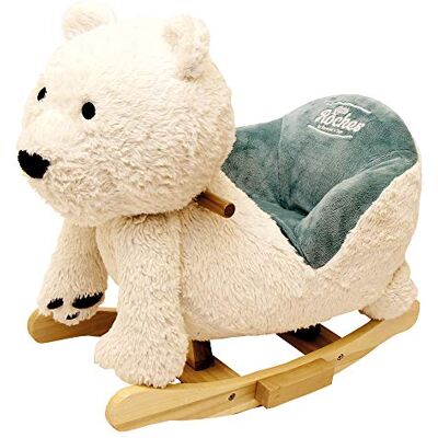 GERARDO'S Toys , Little Rocker Polar Bear con Music. Polar Bear Rocker for Toddlers. Baby Rocking Animal for Toddlers. Stuffed Animal Rocker for Kids Starting da 12 mesi. GERARDO'S Toys , Little Rocker Polar Bear con Music. Polar Bear Rocker for Toddlers. Baby Rocking Animal for Toddlers. Stuffed Animal Rocker for Kids Starting da 12 mesi.