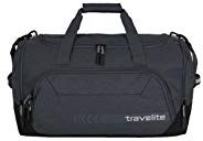 travelite Borsa da Viaggio Taglia M, Serie di Bagagli Kick Off: Pratica Borsa da Viaggio per Vacanze e Sport, 50 cm, 45 litri, Grigio