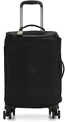 Kipling SPONTANEOUS S, Valigia con 4 Ruote Girevoli 360°, Serratura TSA Integrata, 53 cm, 37.5 L, Nero (Black)