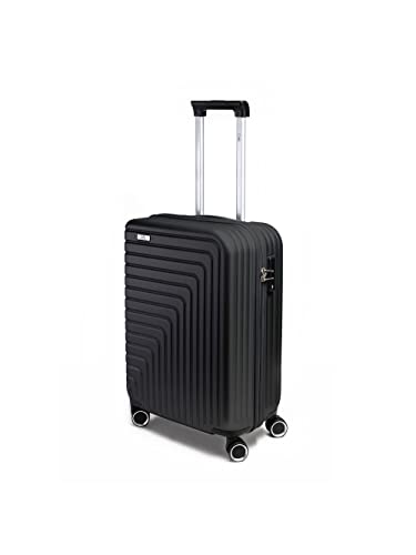 Roncato Trolley rigido ultraleggero e capiente, espandibile .Chiusura a combinazione laterale con TSA, 4 ruote gemellari e pivotanti per facilitare il trasporto. 40x55x20-23 cm 39