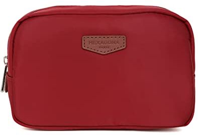 Hexagona Trousse da toilette Pop, rosso, L : 19 x h : 12,5 x P : 7,5 cm, Casual