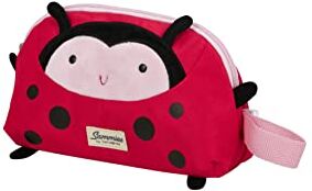 Samsonite Happy Sammies Eco Beauty case, 23 cm, 2.5 L, Rosso (Ladybug Lally)