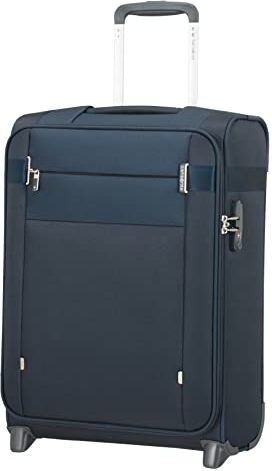 Samsonite Citybeat, Valigetta e Trolley, Blu (Navy Blue), Upright S (55 cm 42 L)