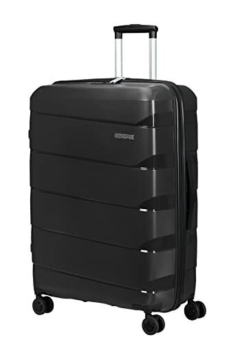 American Tourister Air Move Spinner L, Valigetta e Trolley, Nero (Black), L (75 cm 93 L)