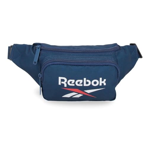 Reebok Ashland Marsupio con tasca blu 35 x 13 x 5 cm Poliestere by Joumma Bags, blu, Taglia unica, Marsupio con tasca