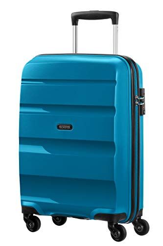 American Tourister Bon Air Spinner S, bagaglio a mano, 55 cm, Blu (Seaport Blue), S (55 cm 31.5 L), valigetta
