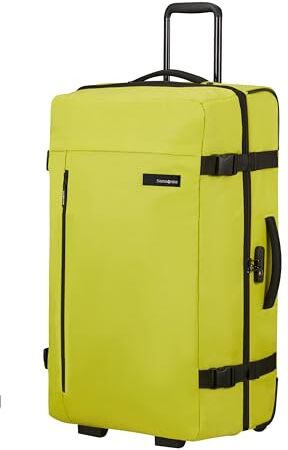 Samsonite Roader Borsa da Viaggio Duffle L con Ruote (79 cm 112 L), Verde (Lime)