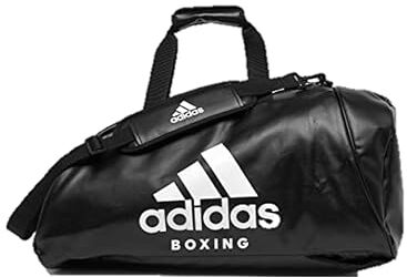 Adidas 2in1 Bag Material: PU, Borsa Sportiva Unisex-Adulto, Blackwhite, S