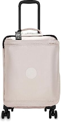 Kipling SPONTANEOUS S, Valigia con 4 Ruote Girevoli 360°, Serratura TSA Integrata, 53 cm, 37.5 L, Metallic Glow