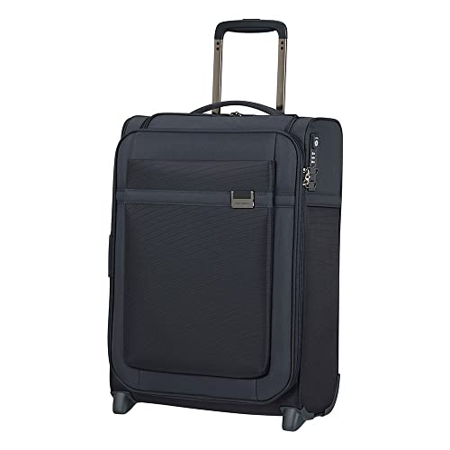 Samsonite Airea, Bagagli- Bagaglio a mano, Unisex Adulto, Blu (Dark Blue), Upright S Expandable (55 cm 41/46 L)