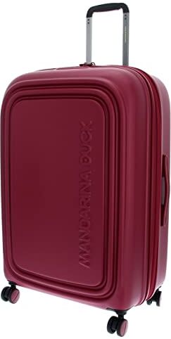 Mandarina Duck Logoduck + Trolley L Exp, Rosso (Rhubarb), 49x75x31/34(LxHxW)