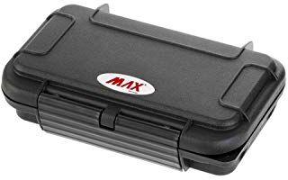 MAX Cases Scatola con Chiusura Ermetica Ideale per Diversi Tipi di Applicazione e per una Protezione Ottimale, 001, Dimensioni Interne 157 x 82 x 41 mm