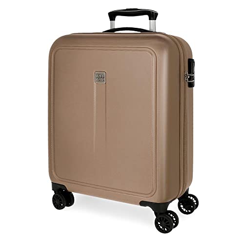 ROLL ROAD Camboya Trolley da cabina 40 x 55 x 20 cm, rigido, chiusura a combinazione laterale in ABS, 37 l, 2,78 kg, 4 ruote, bagaglio a mano