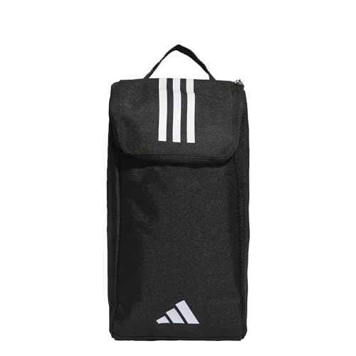 Adidas Tiro League Shoe Bag, Sacca Sportiva Unisex-Adulto, Black/White, 1 Plus