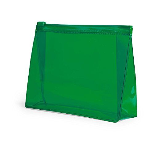 eBuyGB Trousse da Viaggio per liquidi e Articoli da toeletta, in PVC, plastica, Green, 2 Pezzi