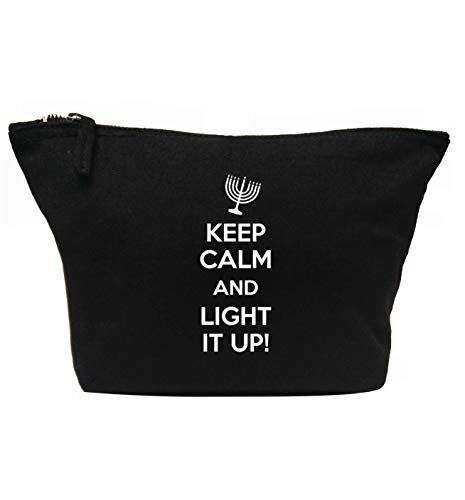 Creative Flox Beauty case con scritta"Keep Calm Light it Up