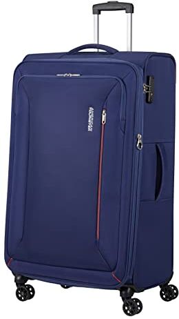 American Tourister Tourister Hyperspeed, Bagaglio a Mano, Blu (Combat Navy), S (55 cm 37 L)