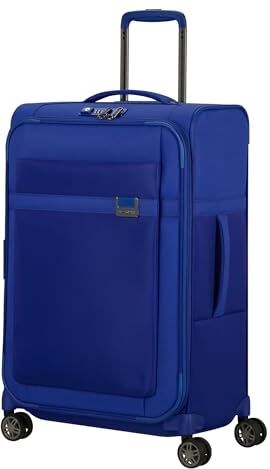 Samsonite Airea Spinner M Valigia espandibile, 67 cm, 73,5/81,5 l, colore: Blu (Nautical Blue), blu (blu nautico), Spinner M (67 cm 73.5/81.5 L), valigetta