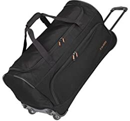 travelite trolley da viaggio a 2 ruote dimensione L, serie di valigie BASICS FRESH: borsa da viaggio morbida con ruote in design sportivo, 71 cm, 89 litri