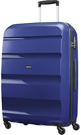 American Tourister Bon Air Spinner L, Valigia, 75 cm, 91 L, Blu (Midnight Navy)