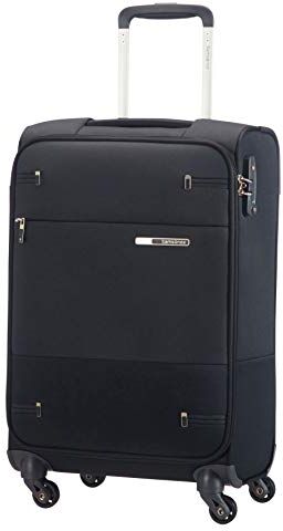 Samsonite Base Boost Spinner S Bagaglio a Mano, Larghezza 35 cm, 55 cm, 35 L, Nero (Black)