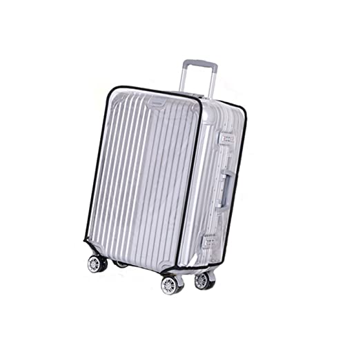 INOOMP Luggage Cover Protector Shop Bag Case Transparent Tey Inches Store PVC Suitcase Travel Covers for