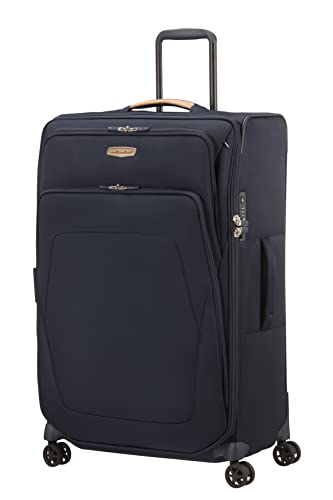 Samsonite Spark Sng Eco Spinner L, Valigia Espandibile, 79 cm, 124/140 L, Blu (Eco Blue)