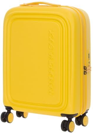 Mandarina Duck Logoduck + Trolley Cabin Exp, Giallo (Duck Yellow), 40x55x20/23(LxHxW)