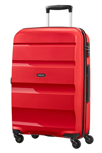 American Tourister Bon Air Spinner M, Valigia, 66 cm, 57.5 L, Rosso (Magma Red)