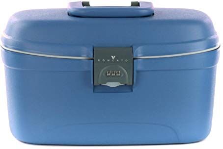 Roncato Light beauty case rigido con organizer Blu avio