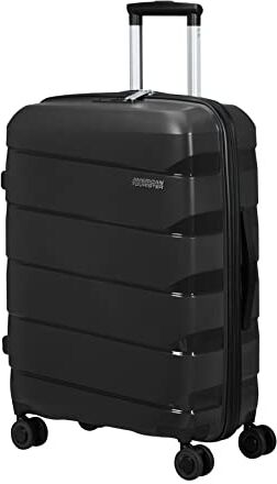 American Tourister Air Move Spinner M, Valigetta e Trolley, Nero (Black), M (66 cm 61 L)