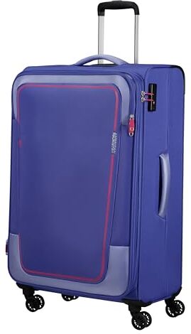 American Tourister EXP TSA PULSONIC, Spinner Unisex Adulto, Viola (Soft Lilac), Spinner L (81 cm 122 L)