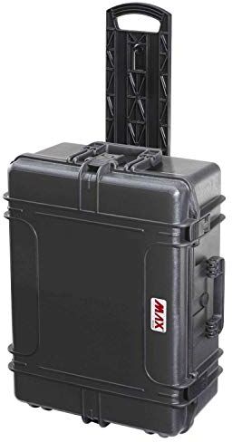 MAX Cases Trolley Vuoto a Tenuta Stagna, Ermetico per Trasportare e Proteggere Apparecchiature e Materiali Sensibili, 620H250TRV, Dimensioni Interne 620 x 460 x 250 mm