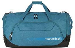 travelite Borsa da Viaggio Grande Taglia Xl, Serie di Valigie Kick Off: Pratica Borsa da Viaggio per Vacanze e Sport, 70 cm, 120 litri, Blu (Canard)