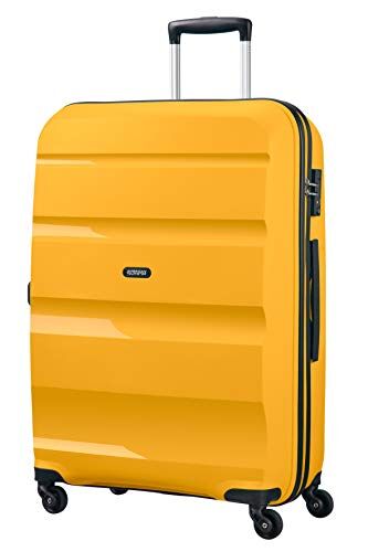 American Tourister Bon Air Spinner L, Valigia, 75 cm, 91 L, Giallo (Light Yellow)