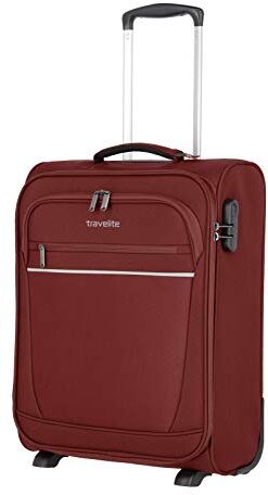 travelite valigia a mano a 2 ruote con serratura conforme agli standard IATA per i bagagli d'imbarco, serie di bagagli CABIN: trolley compatto dai lati morbidi, 52 cm, 39 litri