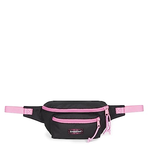 Eastpak Doggy Bag Tasche Sui Fianchi, Taglia Unica, Nero (Kontrast Grade Pink)