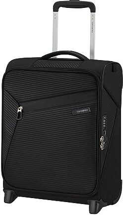 Samsonite Litebeam EasyJet Upright S, 35 x 20 x 45 cm, 26 L, 1,60 kg, Bagaglio a Mano, Aereo Upright S Underseater, Nero (Black)