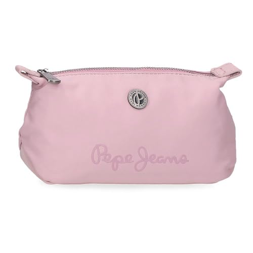 Pepe Jeans Corin Beauty case rosa 20,5 x 11,5 x 7,5 cm Poliestere e PU by Joumma Bags, Rosa, Taglia unica, Trousse