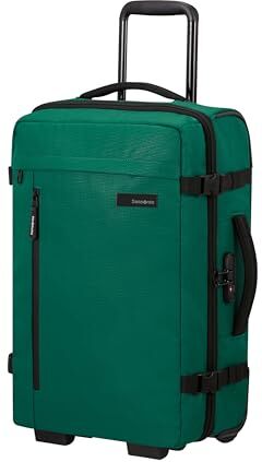 Samsonite Roader Borsa da Viaggio Duffle S con Ruote (55 cm 39.5 L), Verde (Jungle Green)