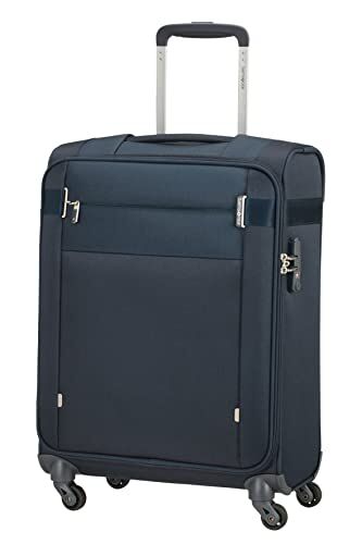 Samsonite Citybeat, Valigetta e Trolley, Blu (Navy Blue), Spinner S (55 cm 35 L)