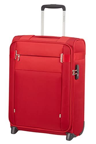 Samsonite Citybeat, Valigetta e Trolley, Rosso (Red), Upright S (55 cm 42 L)