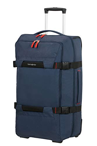 Samsonite Sonora Borsone da Viaggio M con Ruote, 68 cm, 72.5 L, Blu (Night Blue)